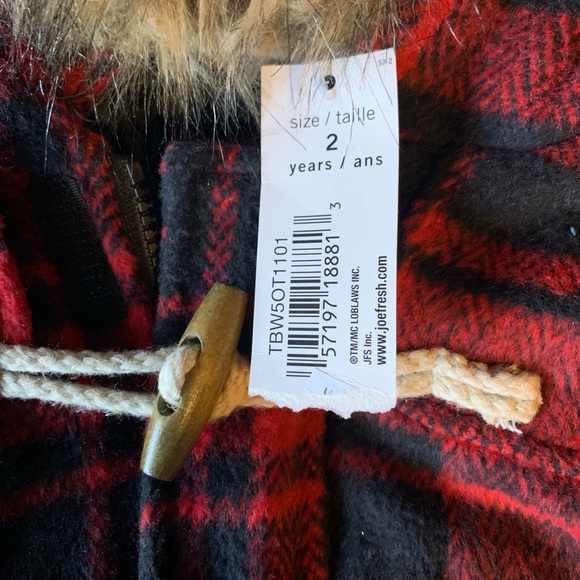 Kids coat toddler NEW with tags - Picture 2 of 3